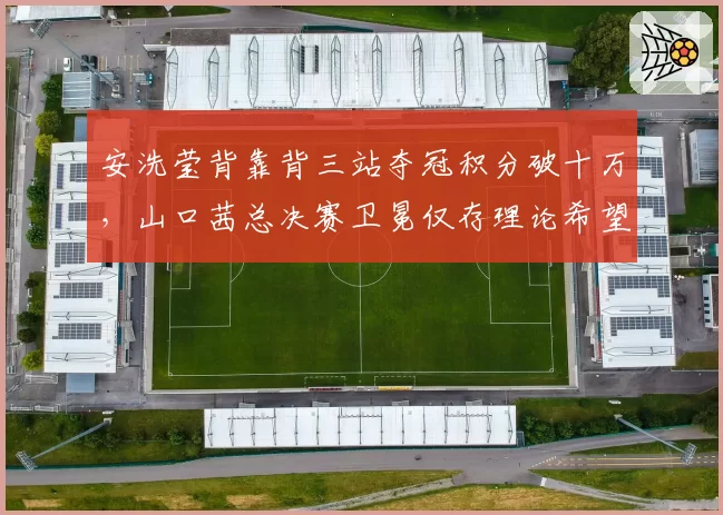 安洗莹背靠背三站夺冠积分破十万,山口茜总决赛卫冕仅存理论希望
